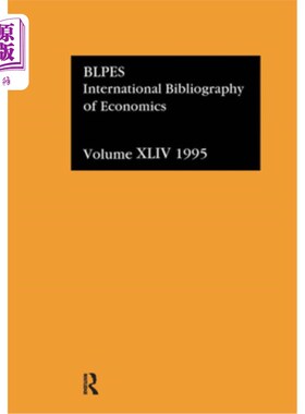 海外直订Ibss: Economics: 1995 Vol 44 Ibss:经济学：1995年第44卷
