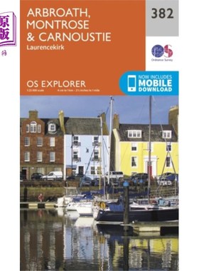 海外直订Arbroath, Montrose and Carnoustie 阿尔布罗斯，蒙特罗斯和卡诺斯蒂