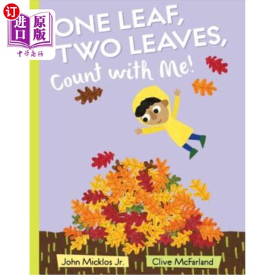 海外直订One Leaf, Two Leaves, Count with Me! 一片叶子，两片叶子，和我一起数!