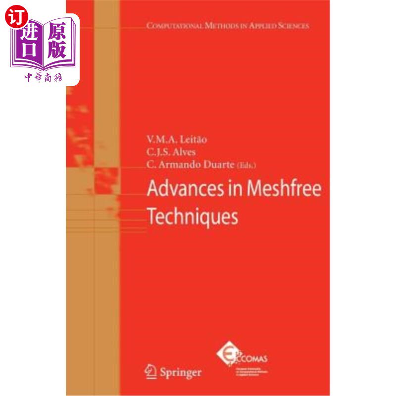 海外直订Advances in Meshfree Techniques 无网格技术研究进展