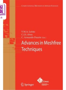 海外直订Advances in Meshfree Techniques 无网格技术研究进展
