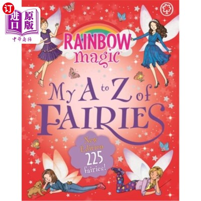 海外直订Rainbow Magic: My A to Z of Fairies 彩虹魔法:我的A到Z的仙女