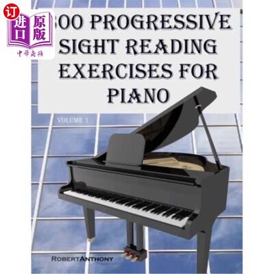 海外直订300 Progressive Sight Reading Exercises for Piano 300钢琴逐级阅读练习