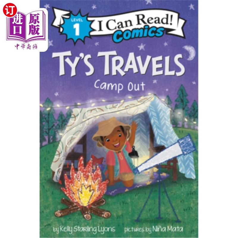 海外直订Ty's Travels: Camp-Out 泰的旅行:露营