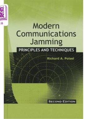 海外直订Modern Communications Jamming: Principles and Techniques, Second Edition 现代通信干扰：原理与技术，第二版