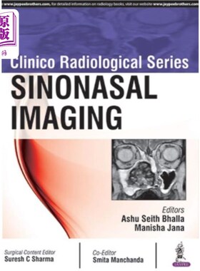 海外直订医药图书Clinico Radiological Series: Sinonasal Imaging 临床放射学系列:鼻影像学