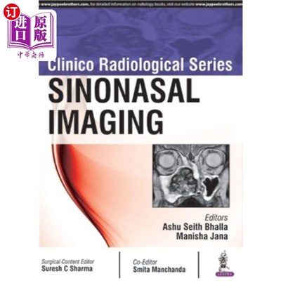 海外直订医药图书Clinico Radiological Series: Sinonasal Imaging 临床放射学系列:鼻影像学