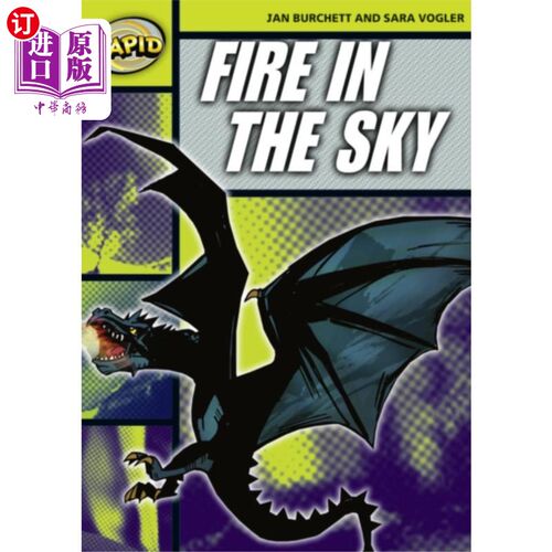 海外直订Rapid Reading: Fire in the Sky (Stage 6, Level 6A) 快速阅读：空中之火（第6阶段，6A级）