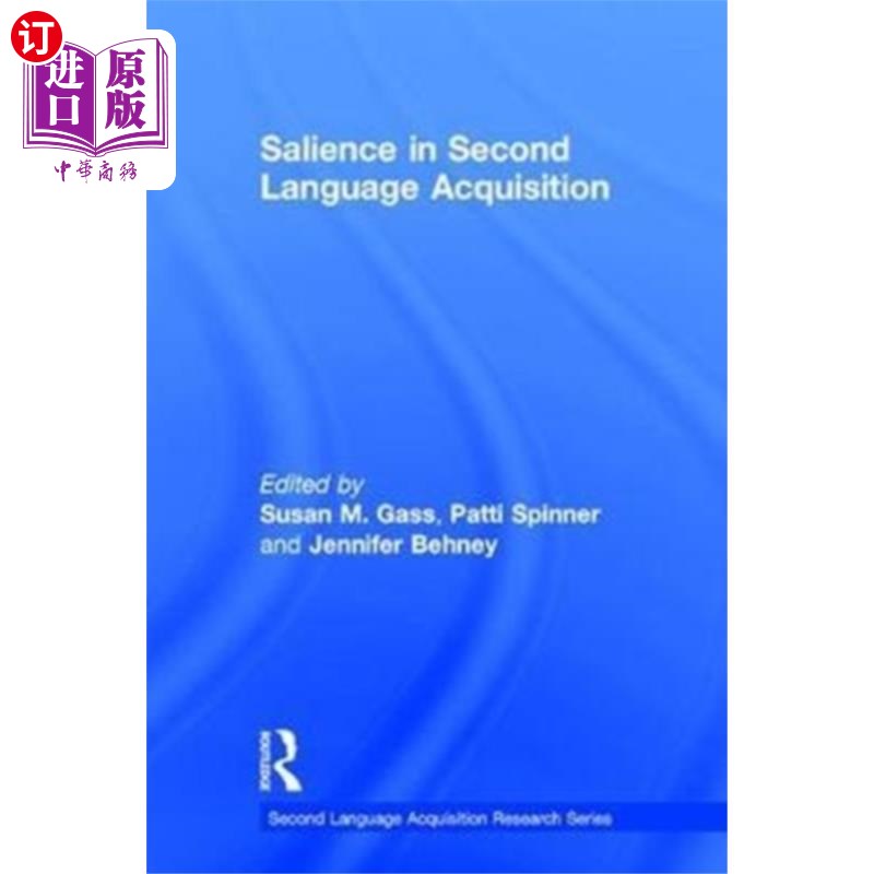 海外直订Salience in Second Language Acquisition 第二语言习得中的显著性
