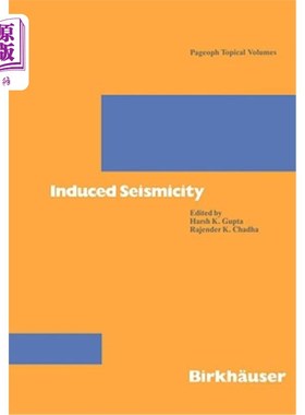 海外直订Induced Seismicity 地震诱因