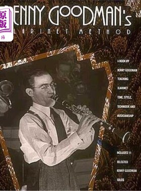 海外直订Benny Goodman's Clarinet Method 本尼·古德曼单簧管演奏法