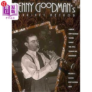 海外直订Benny Goodman's Clarinet Method 本尼·古德曼单簧管演奏法