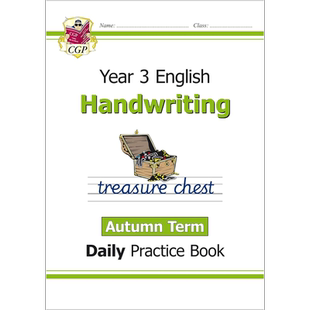 英国原版CGP教辅 新KS2手写日常练习书3年级秋季学期 New KS2 Handwriting Daily Practice Book Year 3 Autumn Term【中商原