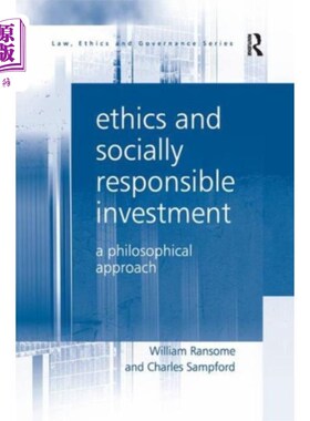 海外直订Ethics and Socially Responsible Investment 道德与社会责任投资