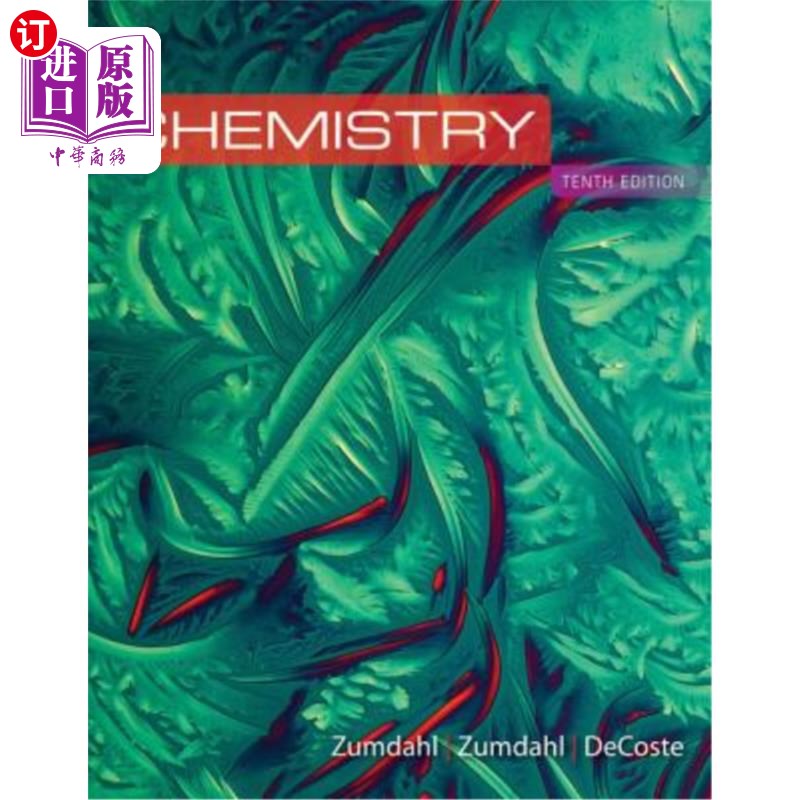 海外直订Lab Manual for Zumdahl/Zumdahl/Decoste's Chemistry, 10th Edition Zumdahl/Zumdahl/deoste化学实验室手册，第