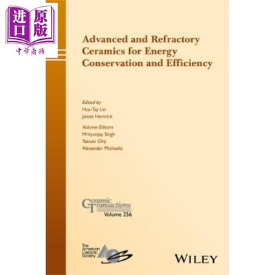 现货 进行能量转换 储存与分发系统的陶瓷 Advanced And Refractory Ceramics For Energy Conservation And Efficienc