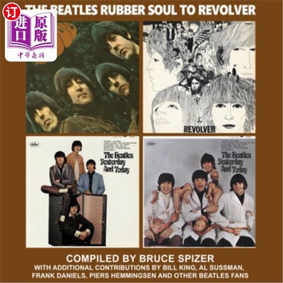 海外直订The Beatles Rubber Soul to Revolver 披头士的橡胶灵魂到左轮手枪