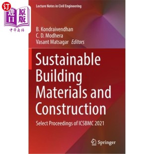 Select Building and 可持续建筑材料与建筑 海外直订Sustainable Proceedings Construction Materials Icsbmc