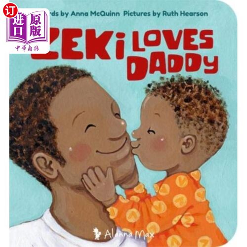 海外直订Zeki Loves Daddy Zeki爱爸爸