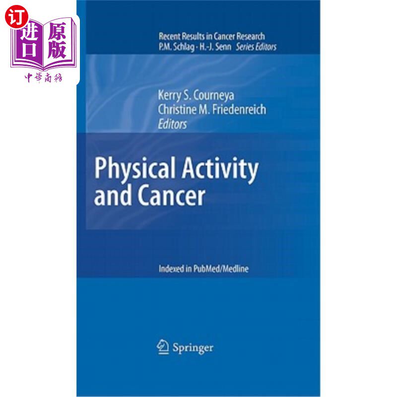 海外直订医药图书Physical Activity and Cancer 体育活动与癌症