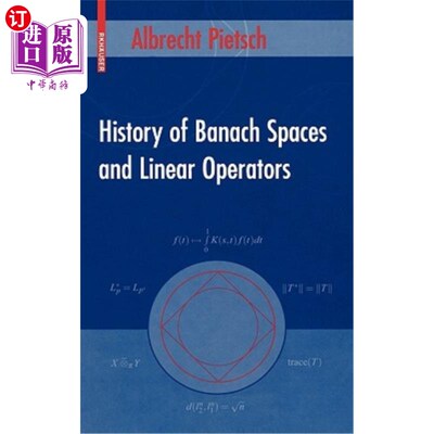 海外直订History of Banach Spaces and Linear Operators Banach空间与线性算子的历史