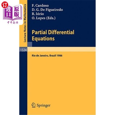 海外直订Partial Differential Operators: Proceedings of Elam VIII, Held in Rio de Janeiro 偏微分算子:埃兰第八届会议