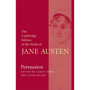 剑桥学术版本系列 劝导 剑桥版 简 奥斯丁 著作集 Persuasion 英文原版 anet Todd Antje Blank Jane Austen【中商原版】