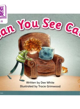 海外直订Bug Club Guided Fiction Reception Pink B Can You See Cat 虫子俱乐部指南小说接待粉红B你能看到猫吗