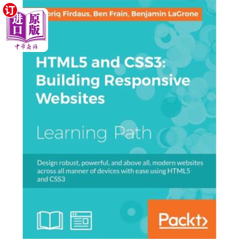 海外直订HTML5 and CSS3 Building Responsive Websites: One-stop guide for Responsive Web D