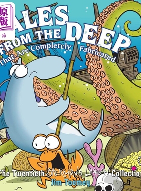 桥梁漫画 海中笑潭2 Tales From The Deep That Are Completely Fabricated 英文原版 幽默笑话漫画 青少年读物【中商原版】