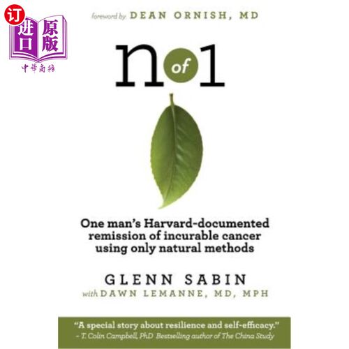 海外直订医药图书n of 1: One man's Harvard-documented remission of incurable cancer using only na n = 1: