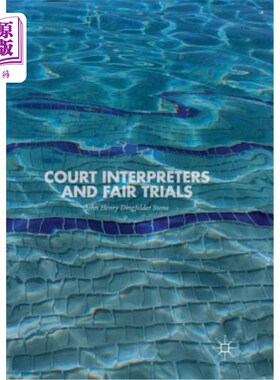 海外直订Court Interpreters and Fair Trials 法庭口译员和公平审判