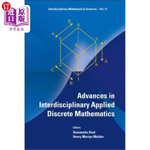 海外直订Advances in Interdisciplinary Applied Discrete Mathematics 跨学科应用离散数学的进展