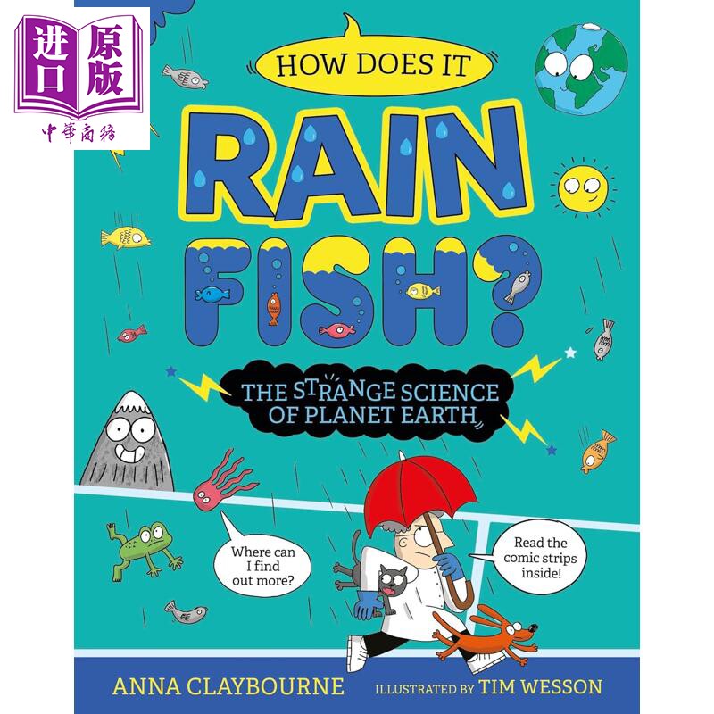 预售 怪奇科学 为什么会下鱼雨 Strange Science: How does it Rain Fish 英文原版 Anna Claybourne【中商原版】
