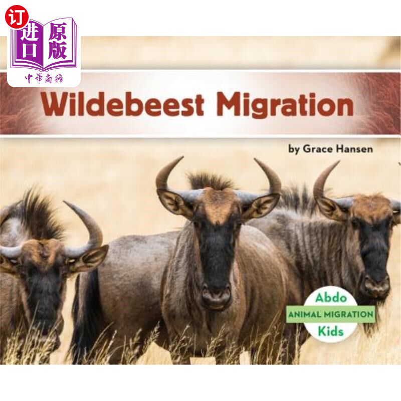 海外直订Wildebeest Migration 角马大迁徙