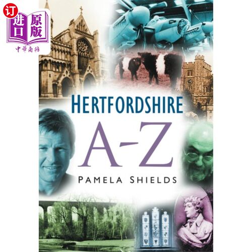 海外直订Hertfordshire A-Z 赫特福德郡无所不包的