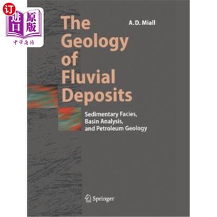 Fluvial 盆 沉积相 Analysis Geology and Sedimentary Deposits 河流沉积地质学 海外直订The Facies Petrole Basin