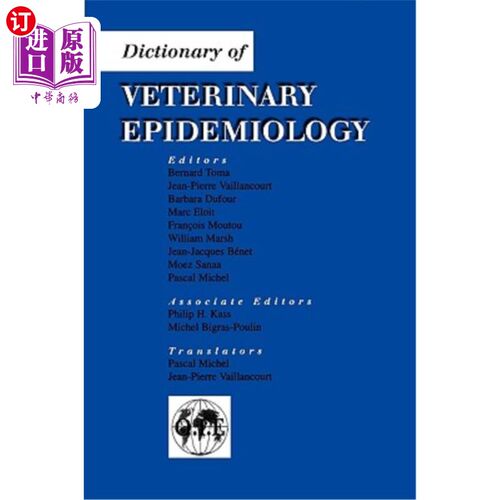 海外直订医药图书Dictionary of Veterinary Epide 兽医流行病学词典