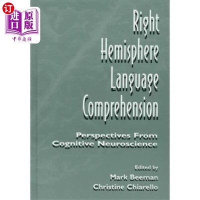海外直订Right Hemisphere Language Comprehension 右脑语言理解