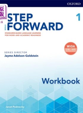 海外直订Step Forward: Level 1: Workbook Step Forward: Level 1:工作簿