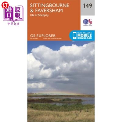 海外直订Sittingbourne and Faversham 西汀伯恩和费弗舍姆