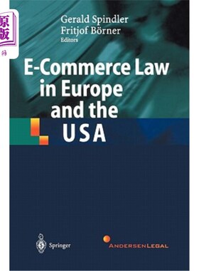海外直订E-Commerce Law in Europe and the USA 欧洲和美国的电子商务法