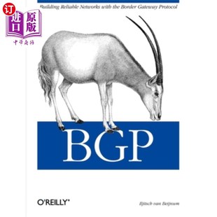 Protocol the Building 海外直订Bgp with Networks Border 使用边界网关协议构建可靠 Bgp Gateway Reliable