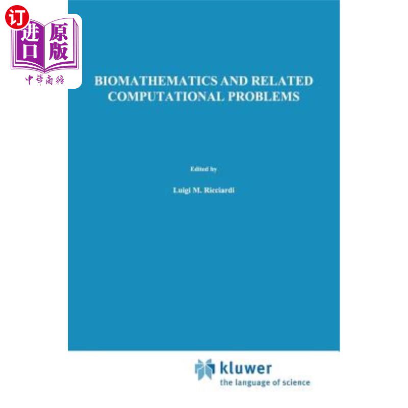 海外直订Biomathematics and Related Computational Problems 生物数学及相关计算问题