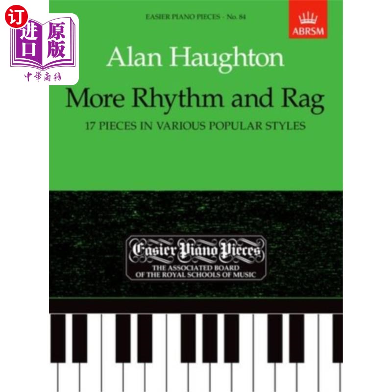 海外直订More Rhythm and Rag (17 Pieces i