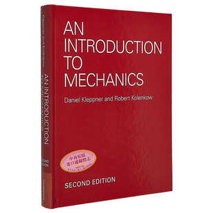预售 力学概论 An Introduction to Mechanics 英文原版 Daniel Kleppner Robert Kolenkow【中商原版】
