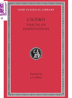 西塞罗 Tusculan Disputations 英文原版 Cicero【中商原版】