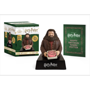 哈利波特 生日蛋糕 有声迷你摆件 Hagrid with Harrys Birthday Cake With Sound 英文原版 Donald Lemke 影视导览书【中商原