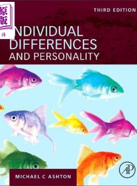 现货 Individual Differences and Personality 英文原版 个体差异与个性 第3版 Michael Ashton【中商原版】