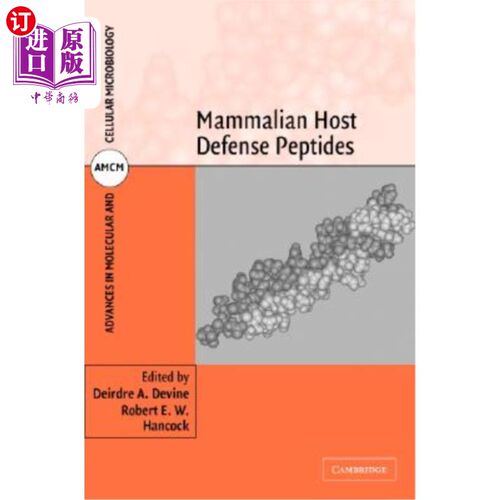 海外直订医药图书Mammalian Host Defense Peptides 哺乳动物宿主防御肽
